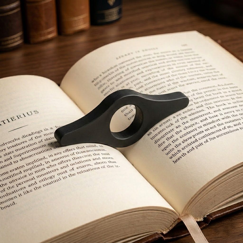 Apoio Suporte Segurar Livro Leitura Separador Páginas