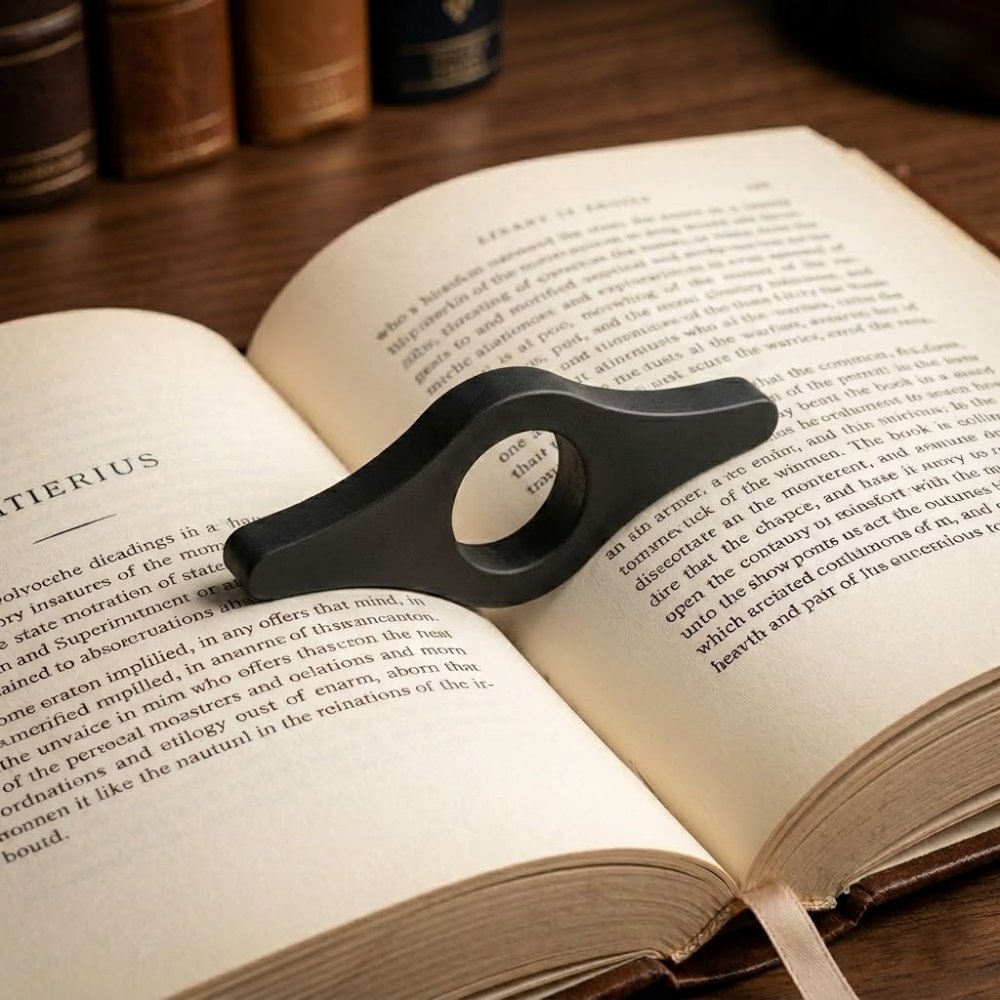 Apoio Suporte Segurar Livro Leitura Separador Páginas