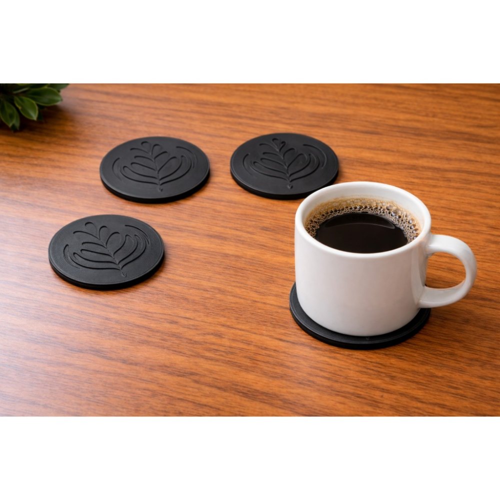 Foto 3 de Kit com 4 Suportes para Copo/Caneca de Café – Impresso em 3D
